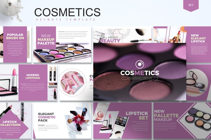 Cosmetics -  Keynote Template 