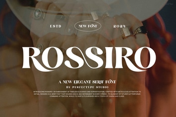 Rossiro Elegant Serif Font Typeface
