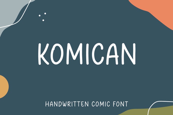 Komican - Handwritten Comic Font