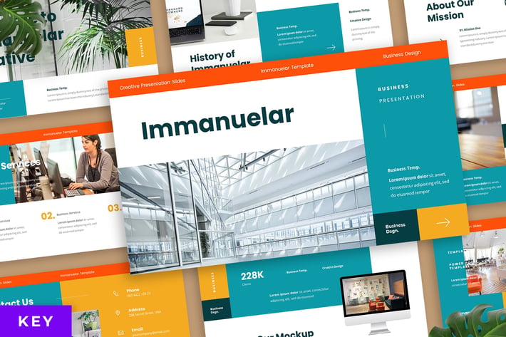 Immanuelar Business Presentation Template