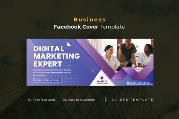 Business r2 Facebook Cover Template