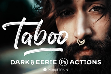 Taboo Dark Fantasy Photoshop Actions