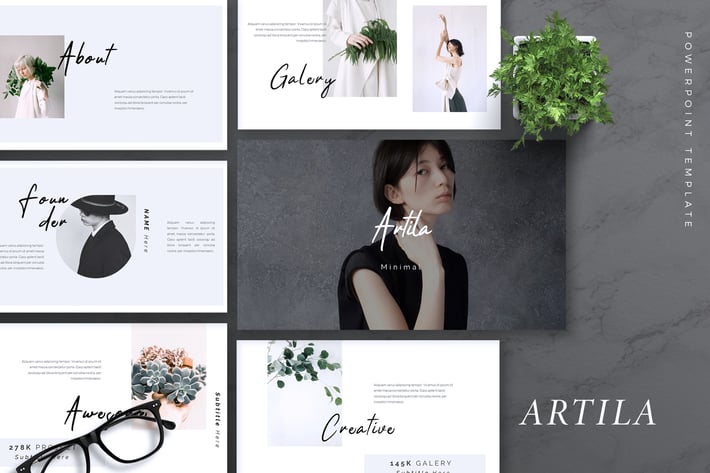 ARTILA - Fashion Powerpoint Template