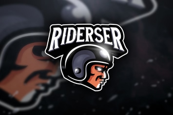 Riderser - Mascot & Sport Logo