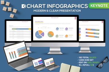 Chart Infographics Keynote
