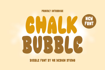 Chalk Bubble Font