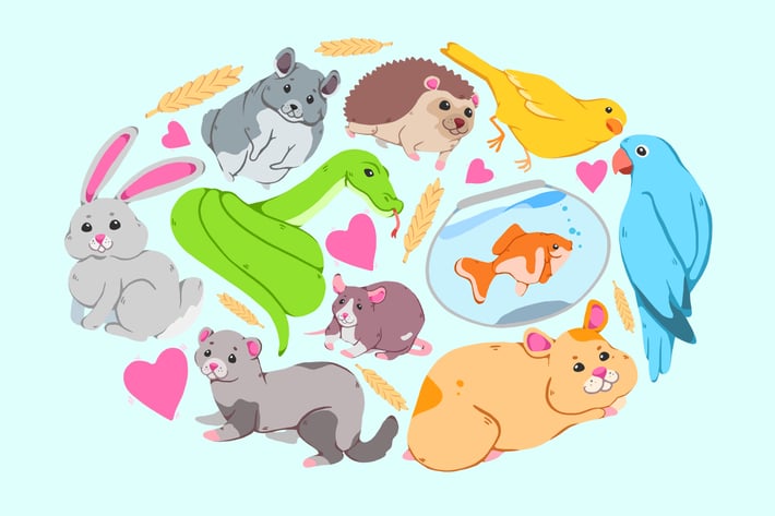 Cutest Animals Clipart