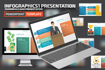 Infographic1 Powerpoint Presentation Template
