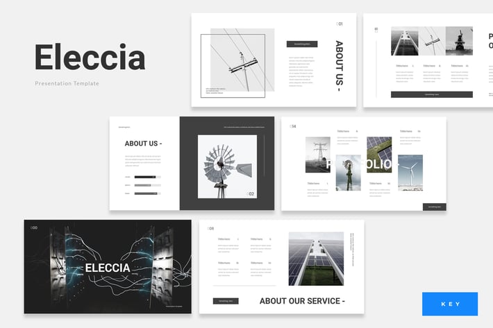 Eleccia - Renewable Energy Keynote Template