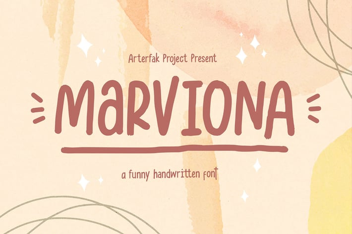 Marviona - Sweet Handwritten