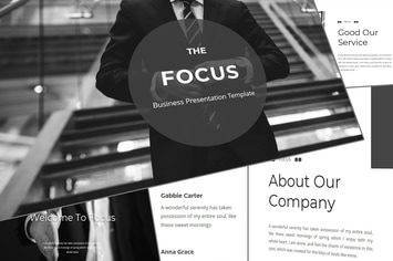Focus - Business PowerPoint Template
