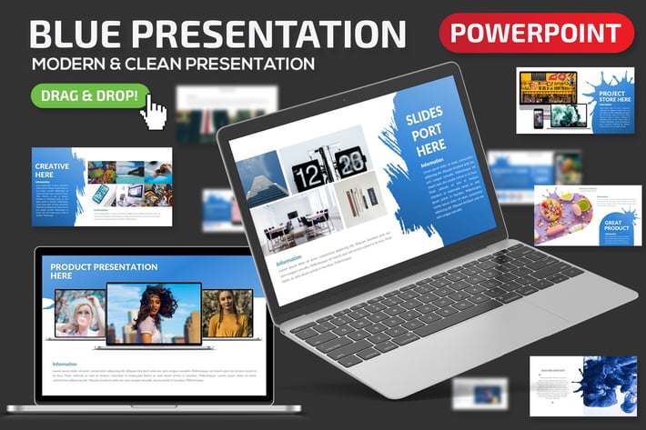 Blue Powerpoint Presentation