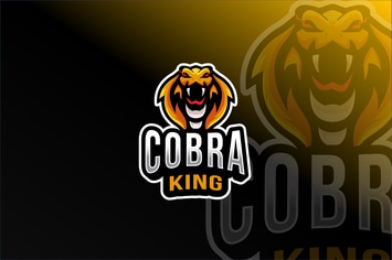 Cobra King Esport Logo Template