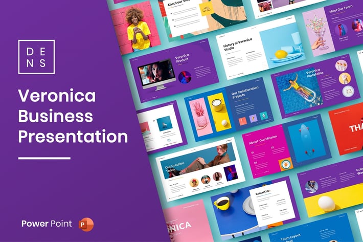 Veronica – Business PowerPoint Template