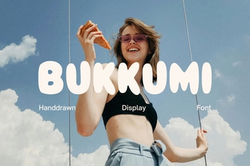 Bukkumi - Handdrawn Display Font