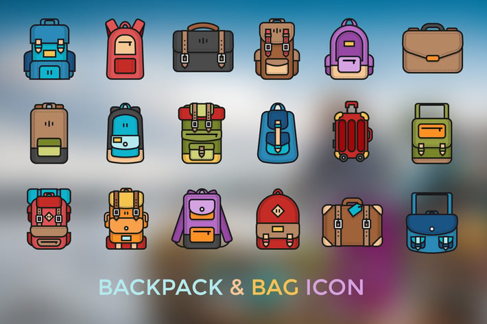 Backpack & Bag Icon