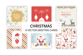 6 Christmas Cards