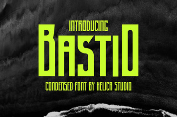 Bastio Modern Condensed Sans