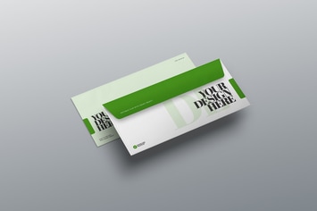 Envelope Mockup DL Perspective