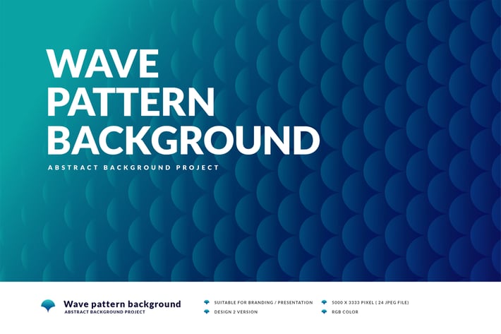 Wave pattern background