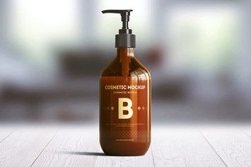 Dispenser Bottle Mock-up