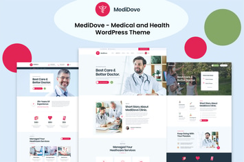 MediDove - Medical and Health WordPress Theme 