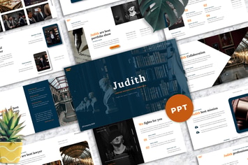 Judith - Lawyer Powerpoint Template