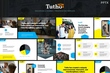 Tutho - Education & Courses Powerpoint