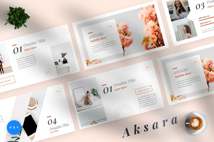 Aksara - Creative Keynote Template