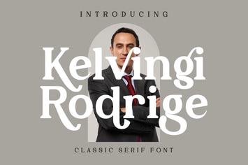 Kelvingi Rodrige Serif Font
