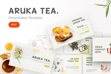 Aruka Tea - Powerpoint Template