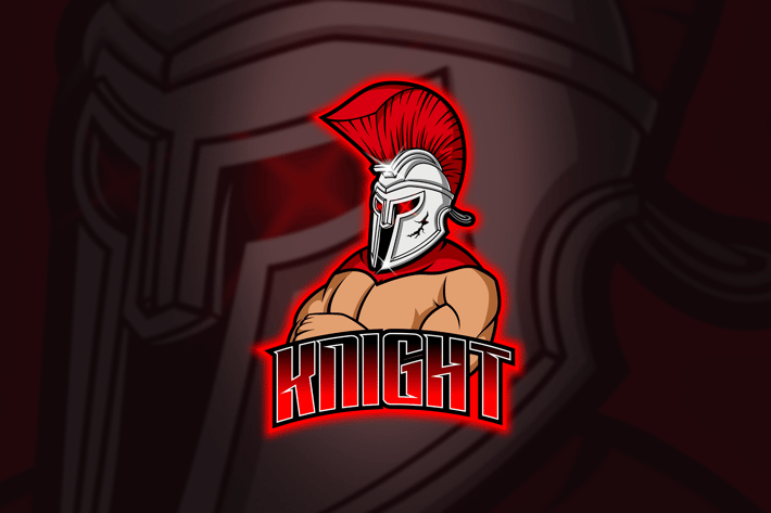 Knight Strong - Mascot & Esport Logo