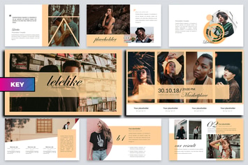 Lelelike Lookbook Keynote Template