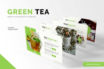 Green Tea - Powerpoint Template