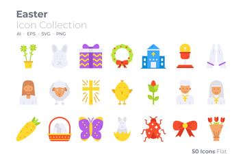 Easter Color Icon