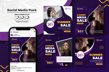 Modern Social Media Post Template