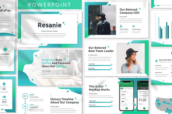 Resanie - Business Powerpoint Template