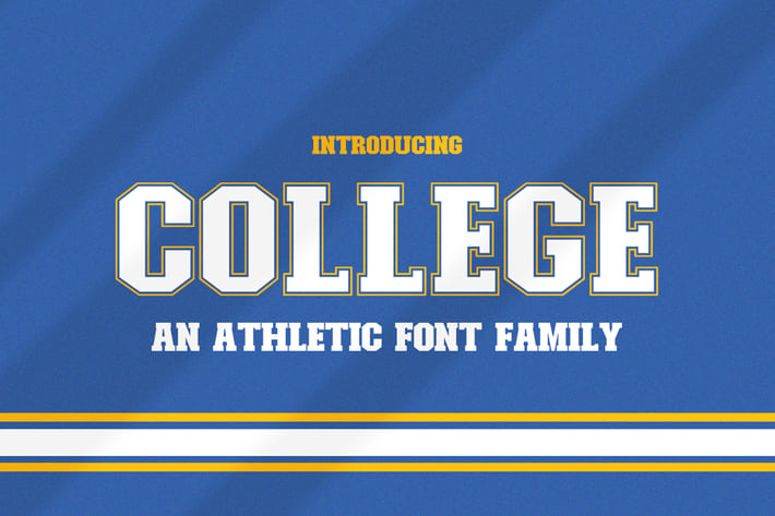 College Font Family