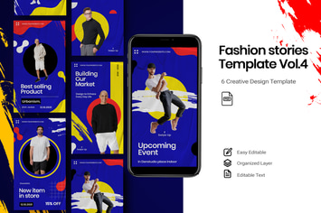 Fashion - Stories Instagram Vol.4