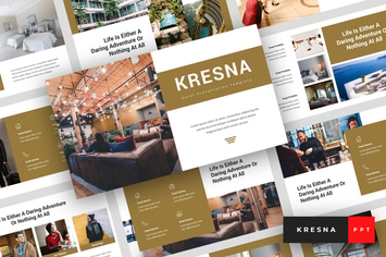 Kresna - Hotel PowerPoint Template