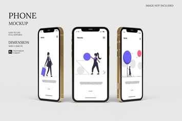 Stylish IPhone 12 - Mockup
