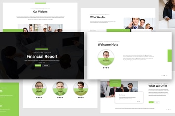 Financial Report Keynote Presentation