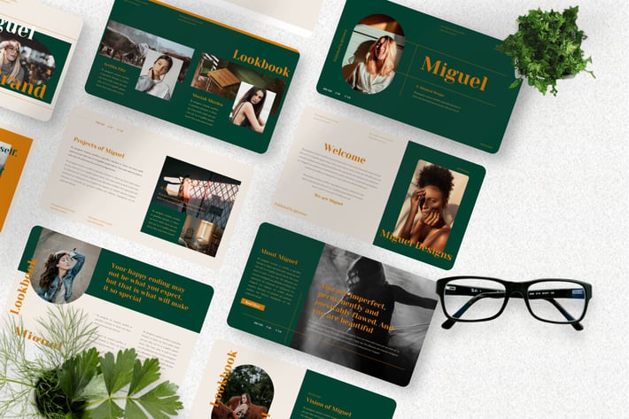 Miguel - Minimal Keynote Template