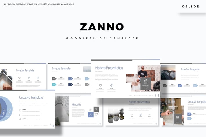Zanno - Google Slide Template