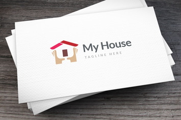 Own House Logo Template