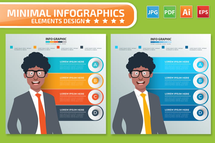 Businessman Infographics design