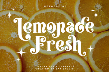 Lemonade - Decorative Serif