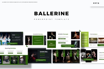 Ballerine - Powerpoint Template