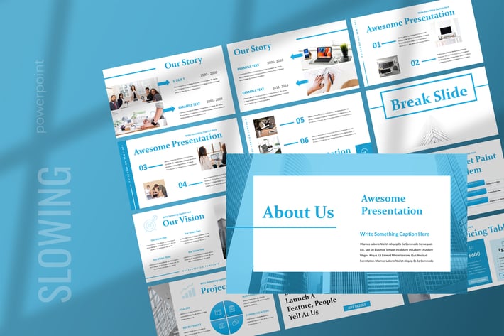 Slowing - Business Powerpoint Presentation