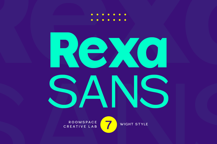 Rexa Modern Sans Family
